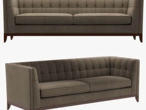 seven sedie furniture 3D Model