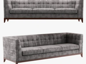 seven sedie furniture 3D Model