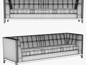 seven sedie furniture 3D Model