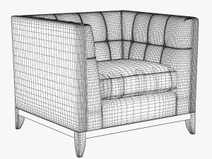 seven sedie furniture 3D Model
