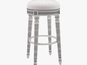 seven sedie furniture Modello 3D