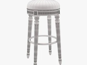 seven sedie furniture 3D Model