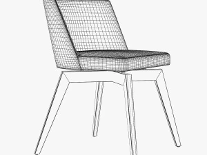 seven sedie furniture 3D Model