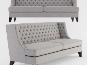 seven sedie furniture 3D Model