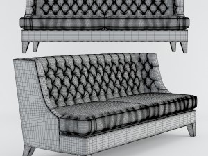seven sedie furniture Modello 3D