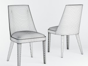 seven sedie furniture Modello 3D