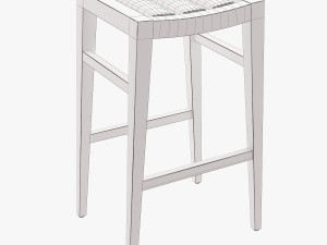 seven sedie furniture Modello 3D
