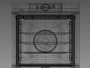 3d black appliance collection for kitchen 14 models 3D Model
