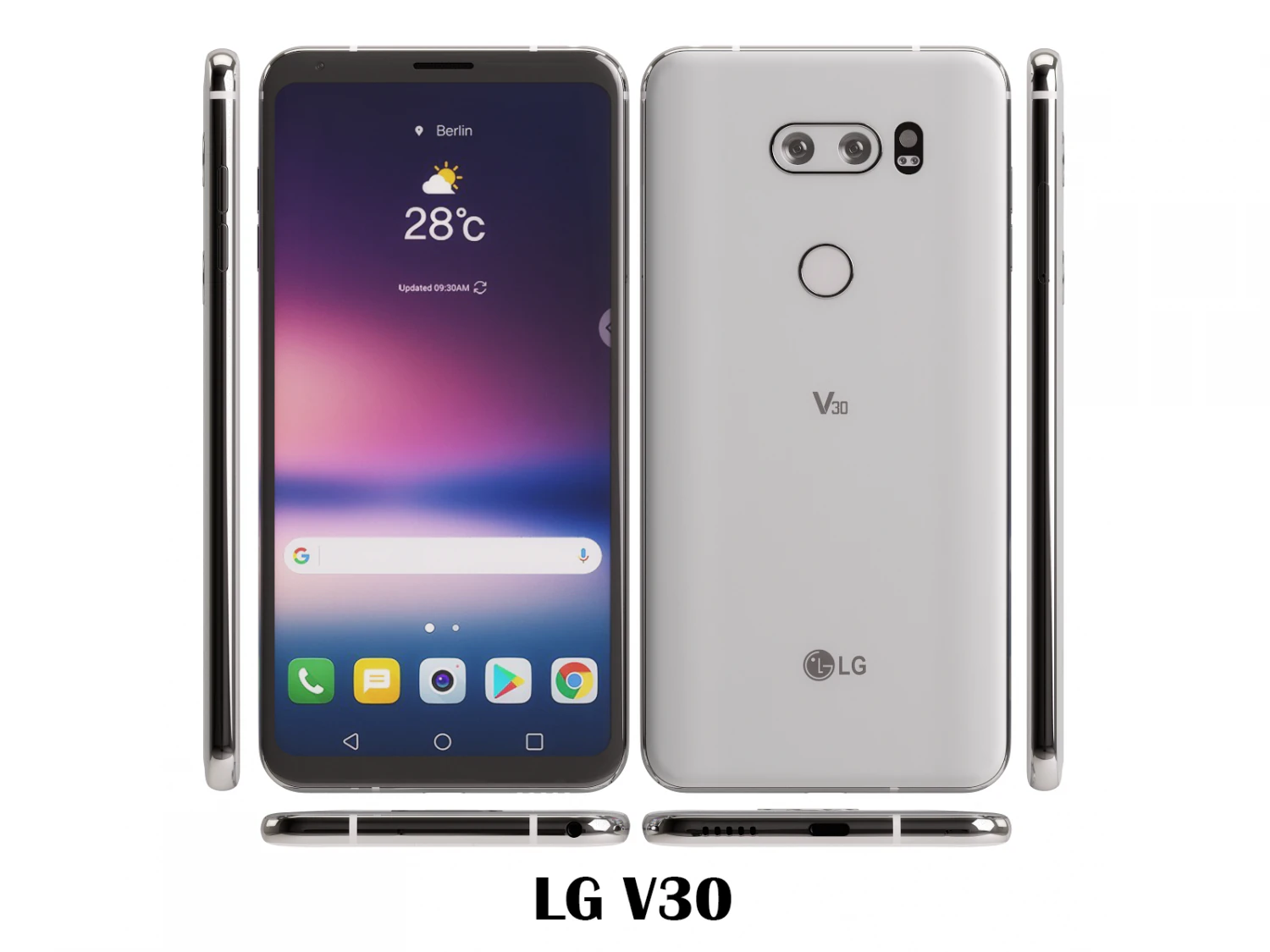 lg v30 3D Model .c4d .max .obj .3ds .fbx .stl .blend 