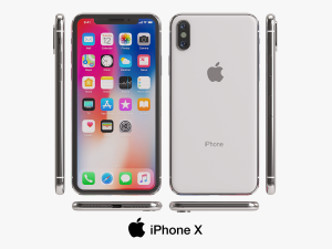 apple iphone x 3D 模型