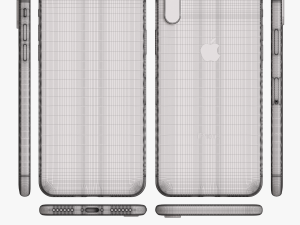 apple iphone x Model 3D