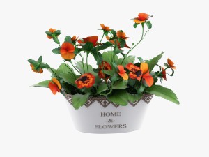 pot plant model Modelo 3D