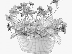 pot plant model 3D Model