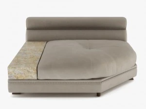 longhi - ansel sofa 06 3D Model
