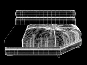 longhi - ansel sofa 06 3D Model