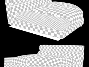 longhi - ansel sofa 06 3D Model