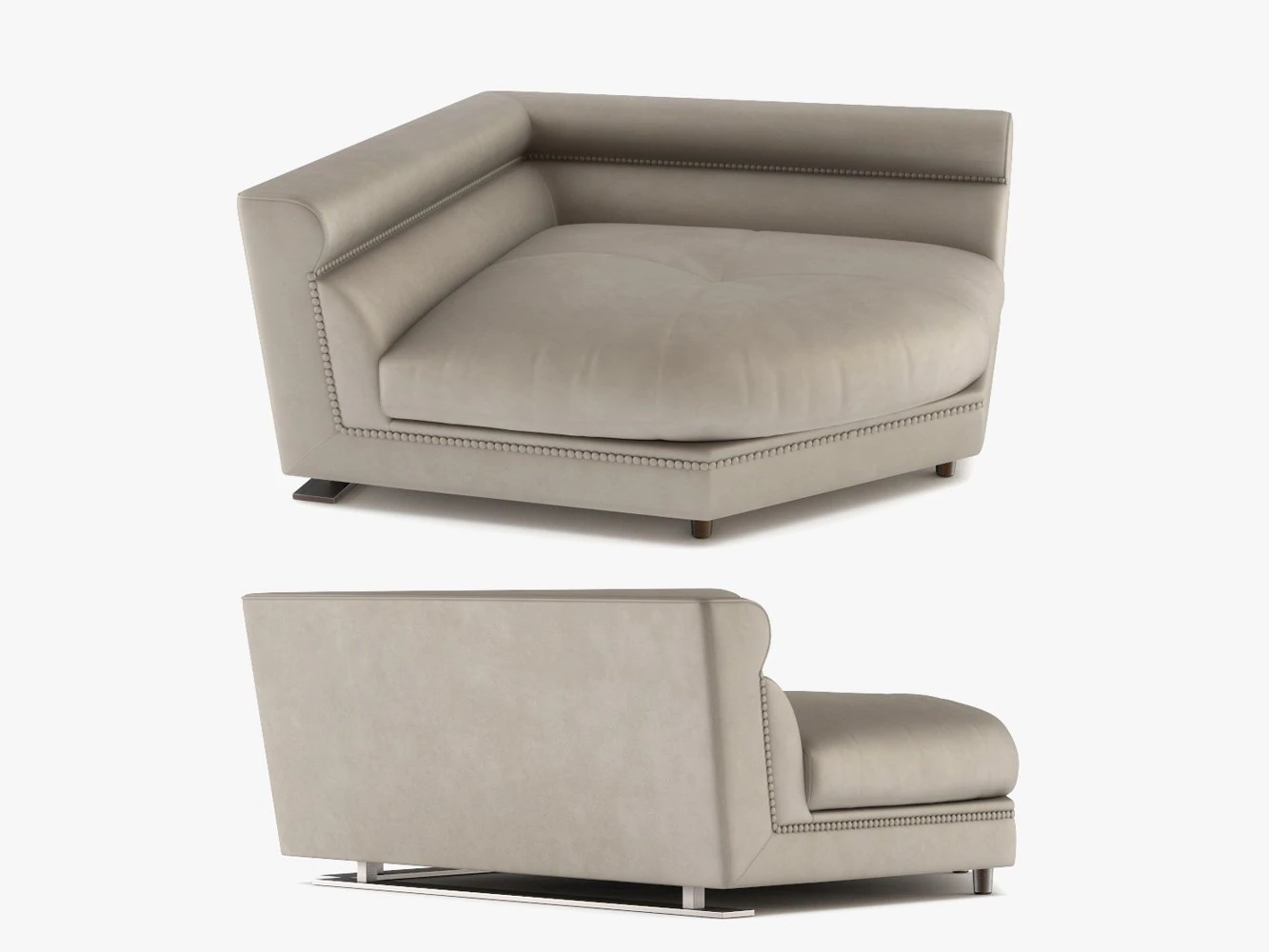 longhi - ansel sofa 05 3D Model .c4d .max .obj .3ds .fbx .stl .blend 