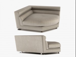 longhi - ansel sofa 05 3D Model