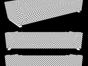 longhi - ansel sofa 03 3D Model