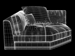 3d longhi cohen open corener 3D Model