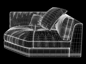 3d longhi cohen open corener 3D Model