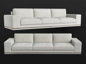 longhi cohen sofa 3d model 3D Model
