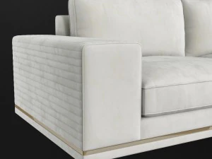 longhi cohen sofa 3d model 3D Model