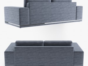 longhi cohen sofa 3d 3D Model