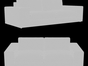 longhi cohen sofa 3d 3D Model