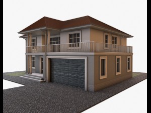 3d building 003 3D Model