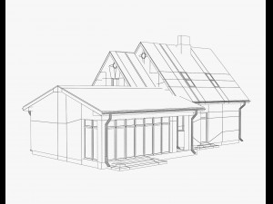 building 001 Modèle 3D