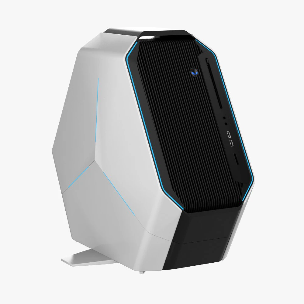 dell alienware area 51 r2 case 3D Model .c4d .max .obj .3ds .fbx .stl .blend 
