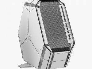 dell alienware area 51 r2 case 3D Model