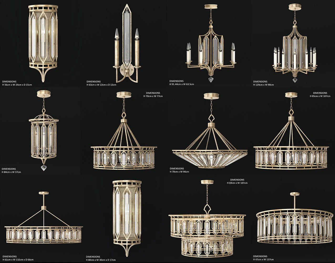 fine art lamps westminster collection 3D Model .c4d .max .obj .3ds .fbx .stl .blend