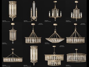fine art lamps westminster collection 3D Model