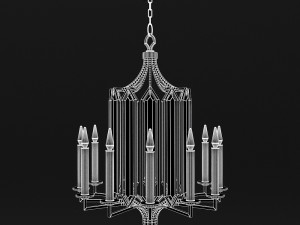 fine art lamps westminster collection Modello 3D