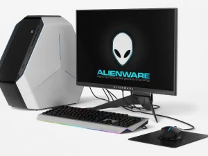 dell alienware set 3D Model