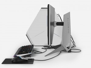 dell alienware set 3Dモデル