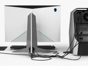 dell alienware set 3Dモデル