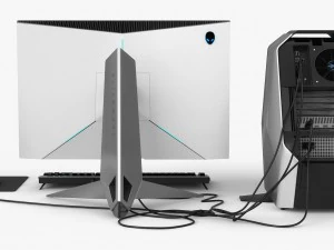 dell alienware set 3D Model