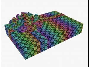 xmas gift 02 Modello 3D