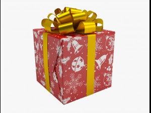 hadiah Natal 01 Model 3D