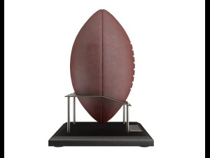 football ball on stand 3D Model