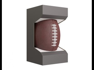 football ball in box 3D Model