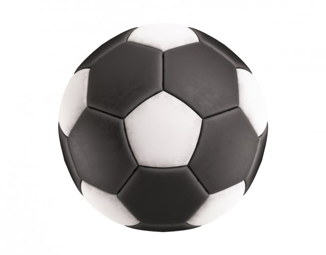 soccer ball 3D मॉडल .c4d .max .obj .3ds .fbx .stl .blend 