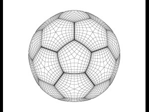 soccer ball 3D मॉडल