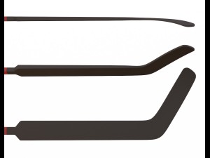 hockey goal stick 3D-Modell
