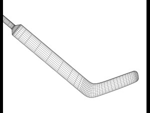 hockey goal stick 3D-Modell