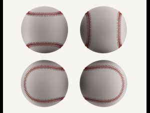 baseball ball model 3D Model