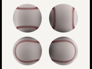 baseball ball model 3D Модель